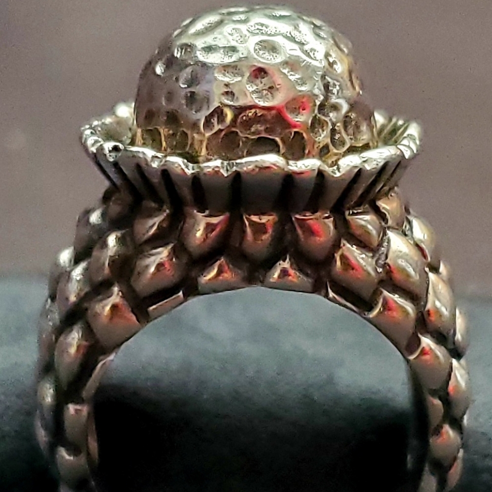 Dian Malouf Sterling Silver ring size 8